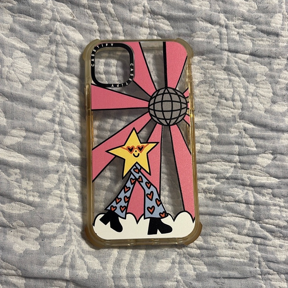 Casetify iPhone 11 Disco Star Girl Case